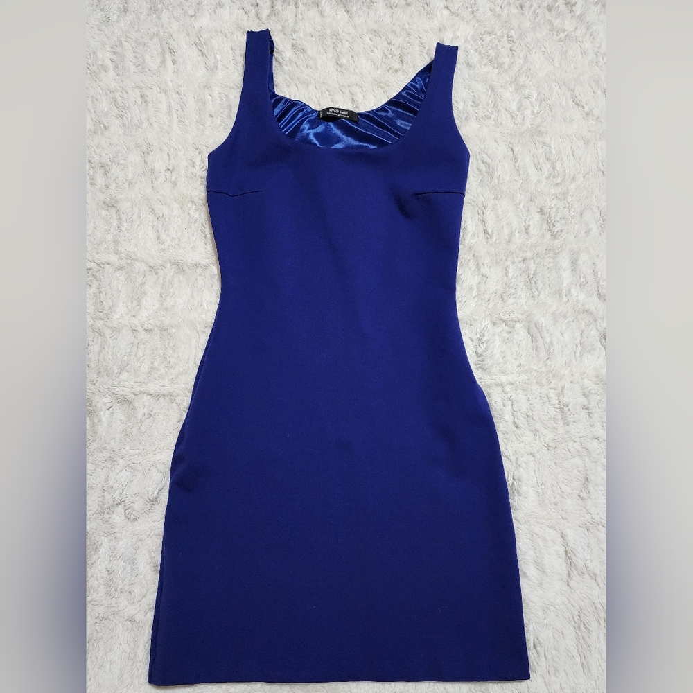 MNG Blue Bodycon Dress